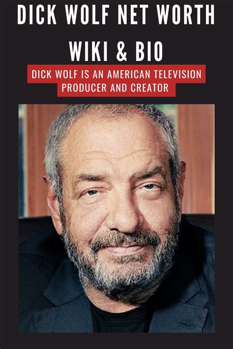 dick wolf net worth|wiki dick wolf.